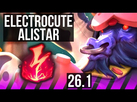 ALISTAR & Rengar vs THRESH & Corki (SUP) | Electrocute | EUW Master | 26.1