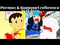 Perman And Mr Kamenari Reference In Q Taro Shorts Doraemon Perman Doraemonshorts Doremon