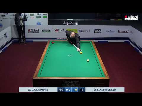 De Leo Claudio VS Prats Davide - 21° Campionato Italiano Salerno