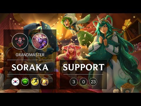 Soraka Support vs Pyke - KR Grandmaster Patch 9.3