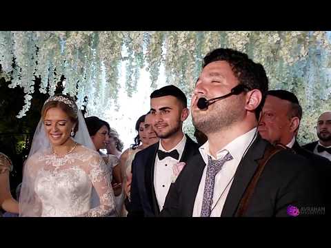 Eli Levin singing in Chupa - Wedding of Nissan & Pauline - Aug. 2018