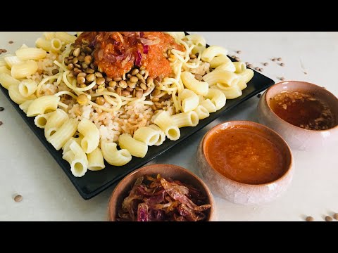 Kushari / Koshary Egípcio