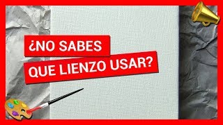 Lienzos Y Bastidores [ Aprender A Pintar ] Lienzo FÁCIL y SEGURO 🖼️