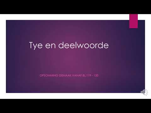 AFRIKAANS GRAAD 10: 19 Mei 2020 - periode 1 (19101)