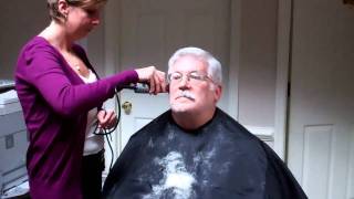 preview picture of video 'The Shaving of Dave for Charity the Blue Ridge Food Bank'