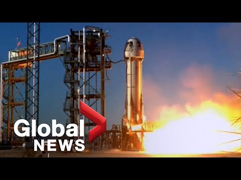 Jeff Bezos' Blue Origin spacecraft successfully launches, lands 4th crewed flight