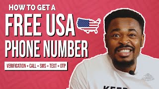 HOW To GET A FREE USA Phone Number For VERIFICATION | PERMANENT USA Number  | NO VPN