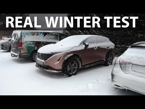 Nissan Ariya 87 kWh FWD Geilo test part 2