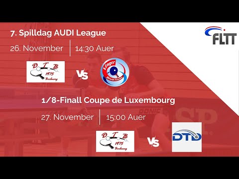 Coupe de Luxembourg 1/8 Final: Berbuerg - Diddeleng (Table 1)