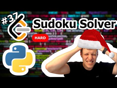Leetcode 37 Sudoku Solver Python