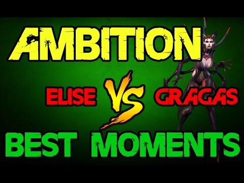 Samsung Ambition as Elise vs Gragas | BEST MOMENTS