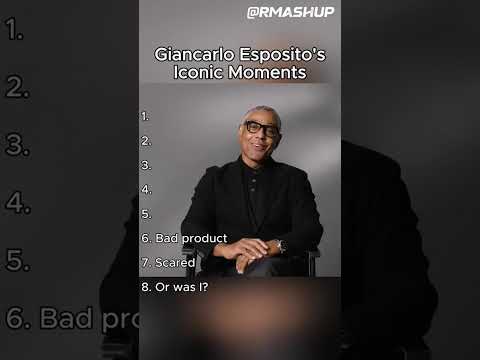 Giancarlo Espositos Iconic Moments #giancarloesposito #gusfring #breakingbad