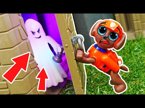 ​​Paw Patrol Spielzeug. Abenteuer mit dem Geist. 3 Folgen am Stück. Spielzeug Video