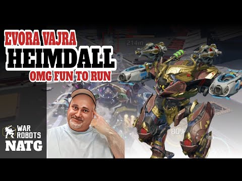 EVORA VAJRA HEIMDALL - CHALLENGING BUT FUN | UPDATE 8.8.8 | WAR ROBOTS NEW GAMEPLAY