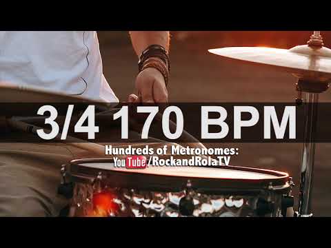 🔴 170 BPM Snare Metronome