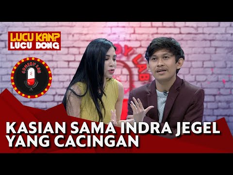 BALAS DENDAM! Maria Vania Roasting Indra Jegel, Dibilang Cacingan Hingga... - COMEDY LAB (PART 8)