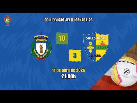 [CD II DIV - J26] C.D. Santo António de Lisboa 10-3 Salesianos do Estoril (11/04/2026)