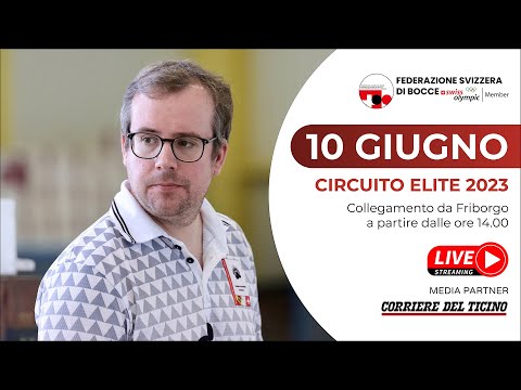 Circuito di Categoria "ÈLITE" 2023 - 4° Giornata - Bocce - Friborgo