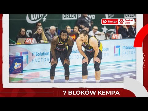 7 bloków Adama Kempa! #EnergaBasketLiga #PLKPL