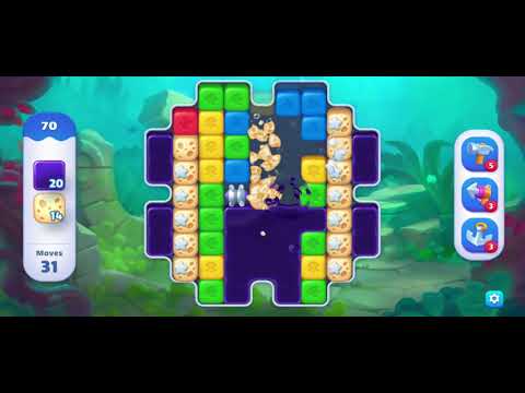 FISHDOM BLAST LEVEL 70 ~ No boosters