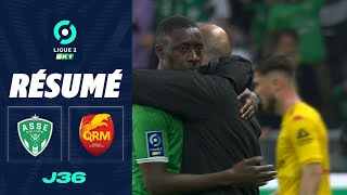 AS SAINT-ÉTIENNE - QUEVILLY ROUEN METROPOLE (4 - 2) - Résumé - (ASSE - QRM) / 2022-2023