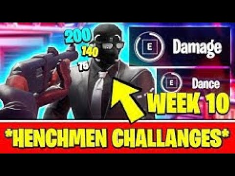 Deal Damage To Henchmen While Disguised - Fortnite Season 2 Chapter 2