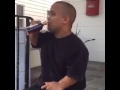 Funny midget drinking hennesy