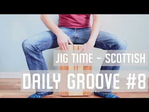 Cajon Beat #8 - Jig Time (Scottish or Irish)