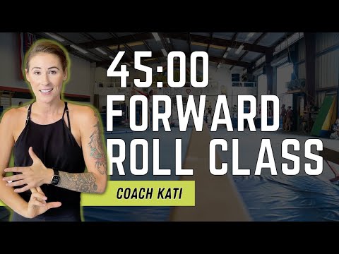 Full Forward Roll Class for Beginner Gymnasts