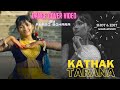 Anami Bohara KATHAK TARANA Classical Dance Cover KRISHNA PRASAD POUDEL CHOREOGRAPHY