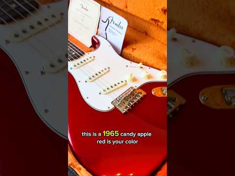 2025 Fender American Vintage II ‘65 Stratocaster - Candy Apple Red image 22