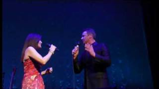 Russell Watson and Monica Mancini singing The Prayer