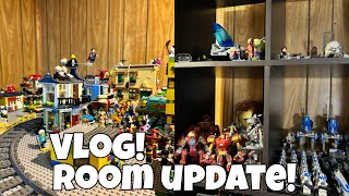 LEGO ROOM VLOG UPDATE! What’s new? Whata the plan? | Lego room update | Lego room tour | Lego 2024