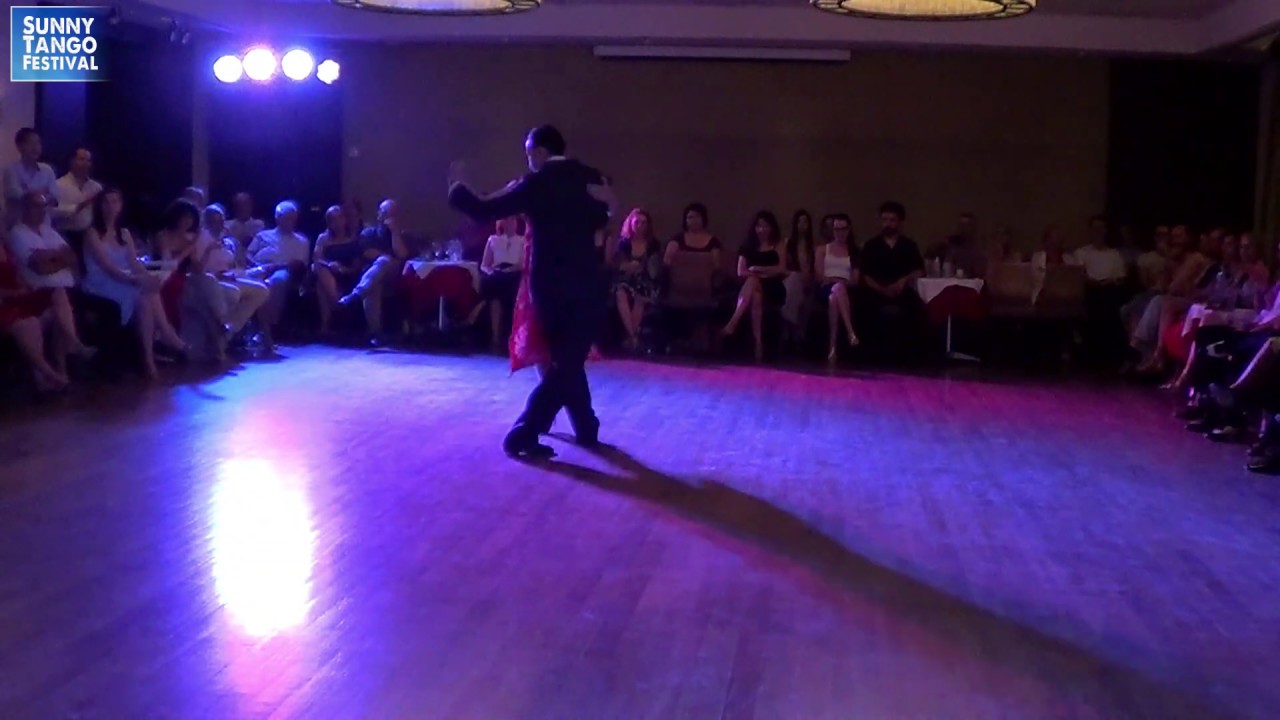 Gabriel Marino & Vassia Thanopoulou 3/4, June 2019, Sunny Tango Festival, Crete, Greece.