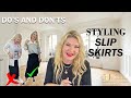 How To Style Slip Skirts Do's And Don'ts