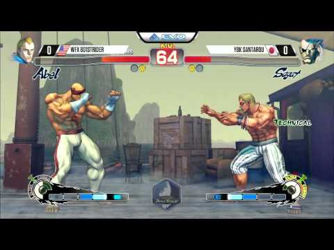 801Strider (Abel) vs Santarou (Sagat) - EVO 2015 USF4 - 720p/60fps
