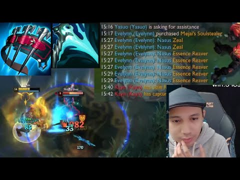This s16 Crit Nasus Build is the NEW META (Evelynn was not a believer)