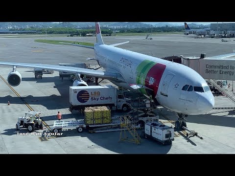 Voo Completo TAP AIR PORTUGAL Airbus A340 Rio de Janeiro para Lisboa Turbulence Area