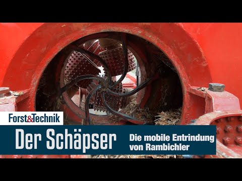 The "Schäpser" - Rambichler´s new debarking engine