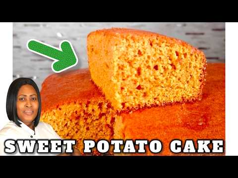 This Sweet Potato Cake Is Unbelievably MOIST!