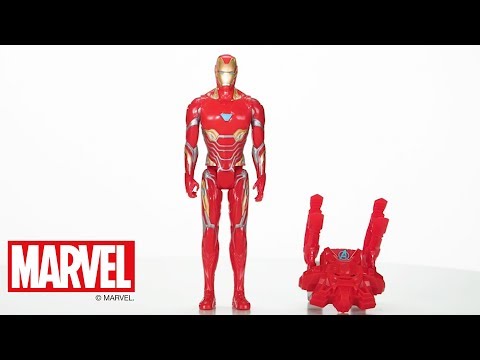 Hasbro Brasil - Vídeo 360° Figura Avengers Power Pack Homem de Ferro - E0606