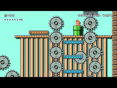 Spikey Skys by MichaelJKS - Super Mario Maker 2 - No Commentary 1ca