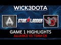 Alliance vs Team DK Starladder Season IX Play ...
