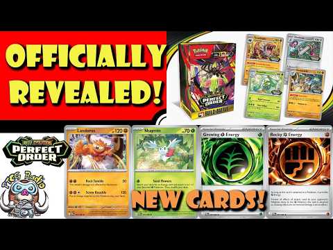 Perfect Order PreRelease Officially Revealed! BIG Update! New Cards! Shaymin! (Pokemon TCG News)