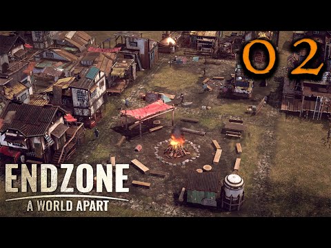 ENDZONE #02 Fighting the Drought || Post-Apocalyptic Strategy Simulation City Builder