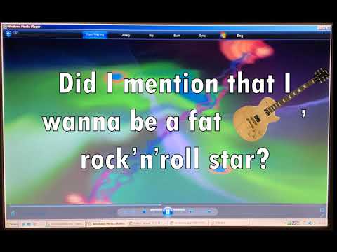 Ffredi Blino - (I wanna be a) Rock'n'Roll Star [Radio Edit] - Lyrics Video