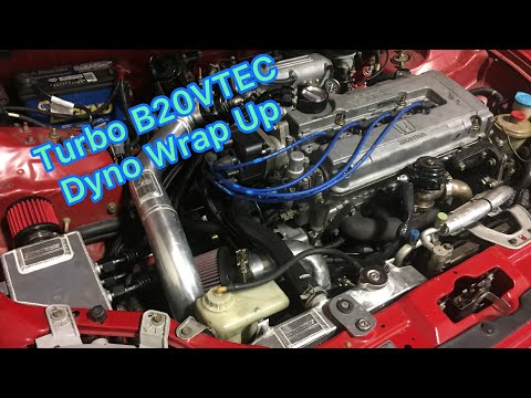 TURBO B20VTEC EM1 Dyno wrap up