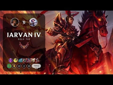 Jarvan IV Top vs Fiora - BR Grandmaster Patch 12.23