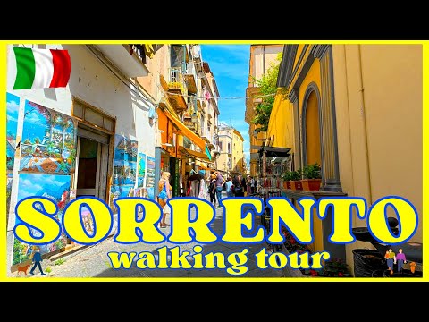 ✨️ Sorrento ,  Italy  2025 ✨️ 🇮🇹  [ 4K  ]    Walking Tour    #italy   #walkingtours