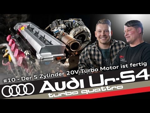 Der 5 Zylinder 20V Turbo Motor ist fertig I #10 Audi Ur-S4 20V Turbo Quattro I RD48